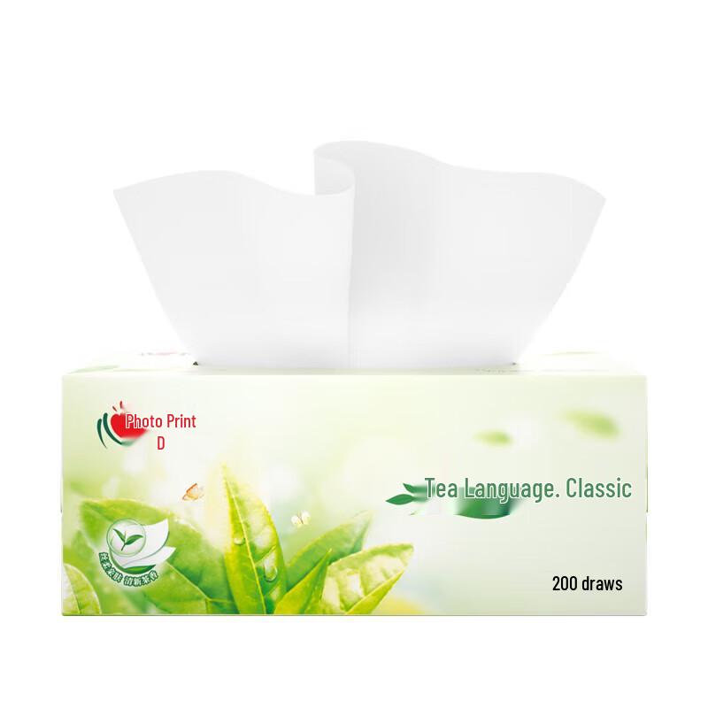 Heart-to-Heart Tea Talk 2-Ply Facial Tissues