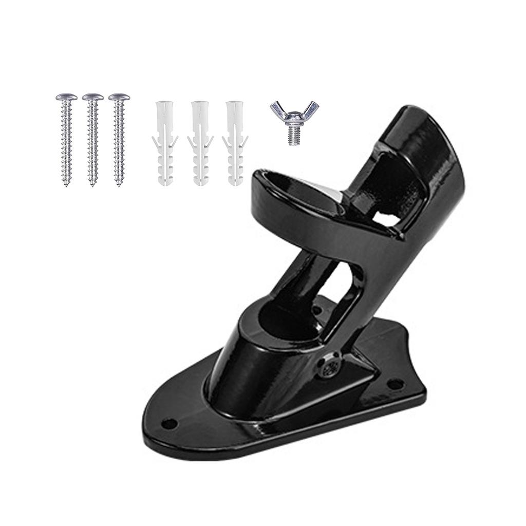 6ft Flag Pole Versatile Rustproof Detachable Flags Bracket for Houses and Garages Front Porches Meeting Halls