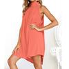 Womens Holiday Irregular Dress Ladies Summer Beach Sleeveless Party Dress