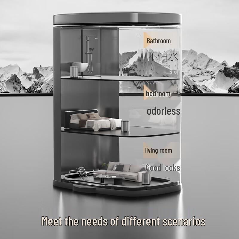 NHZHIW 12L Kitchen Trash Can