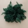 Faux Feather Fabric Corsage Large Lapel Pin Chic 16cm Flower Brooch  Mother's Day