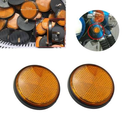 Practical Fork Reflector 8mm Thickness Autocycle Front