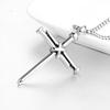 Men Necklace Cross Vintage Accessory Punk Style Men Pendant for Gift
