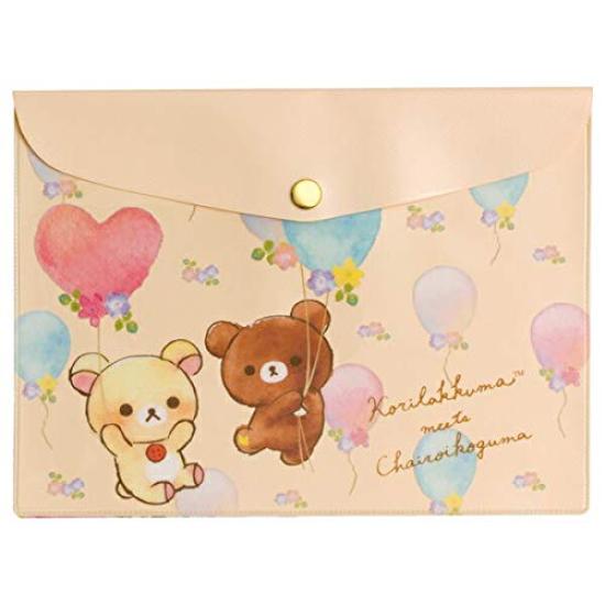

Rilakkuma Korilakkuma meets Koguma Clear Case A5 BV39501 Chai-Roi
