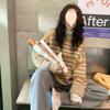 Women's Knitted Sweater Retro Niche Sweater Style Autumn and Winter Knitted Sweater