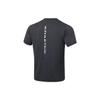 Li Ning Fitness Series T Shirt Men's Black Heather Gray ATSU725-2