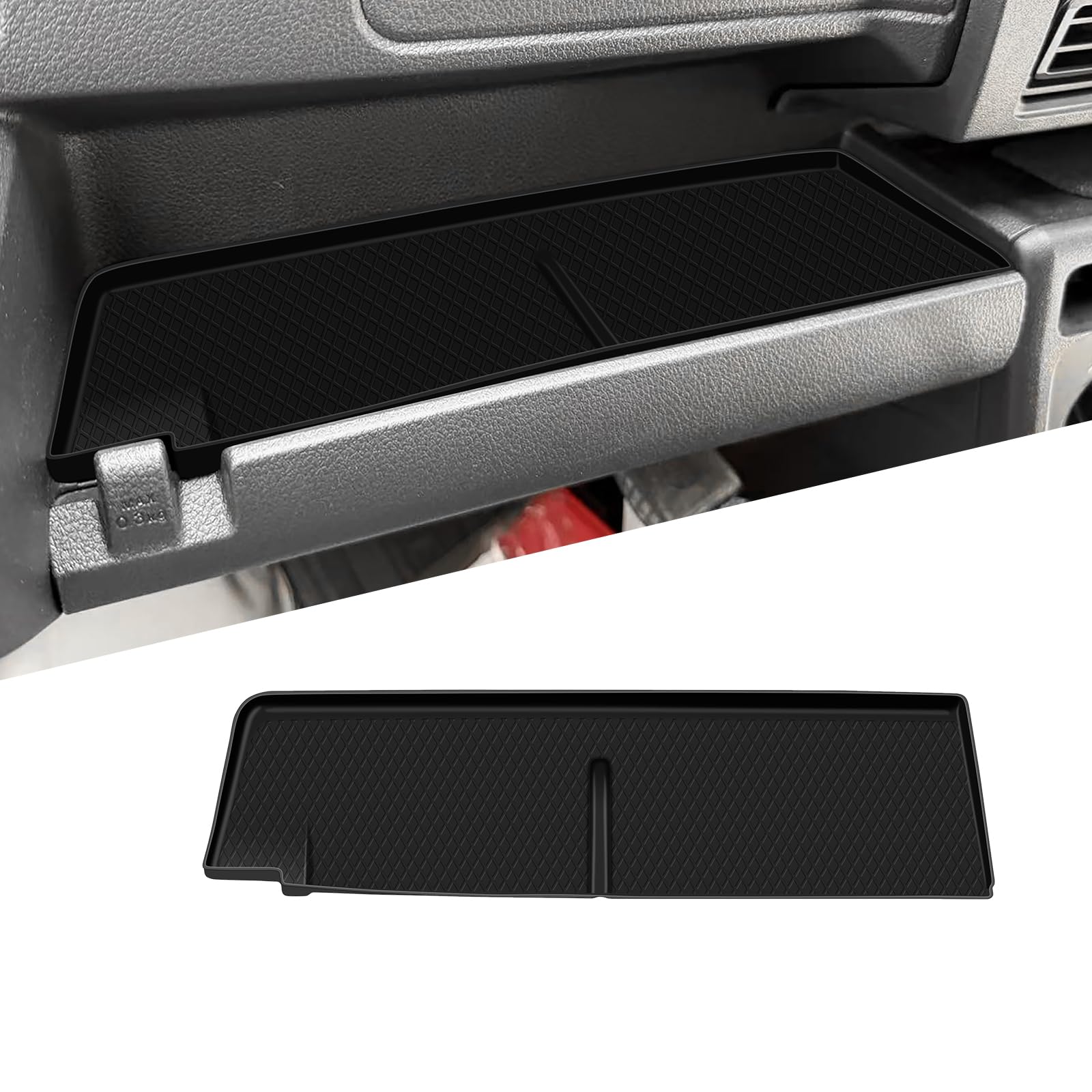 

FDAIUN Панель-подставка для пассажирского сиденья Силиконовый коврик для Daihatsu Atrai 6-го поколения и Daihatsu Hijet Cargo 11-го поколения Этот резиновый коврик имеет и чёрный