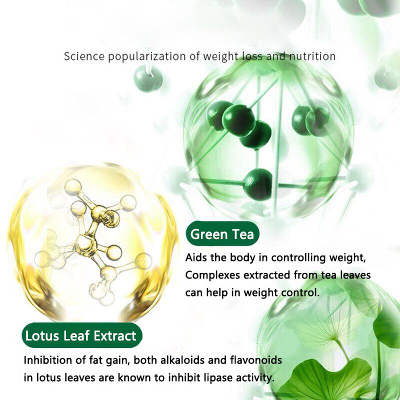 Quying Brand Poria Lotus Leaf Tea Tea Polyphenol Weight Loss 3g * 20 Bags
