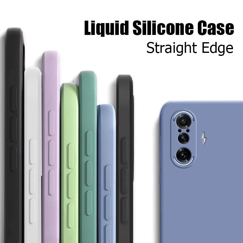 

Original Liquid Silicone Case For Redmi K40 Gaming Case Poco F3 GT Redmi K40 Gaming Cover Shell Coque Soft TPU Phone Bumper