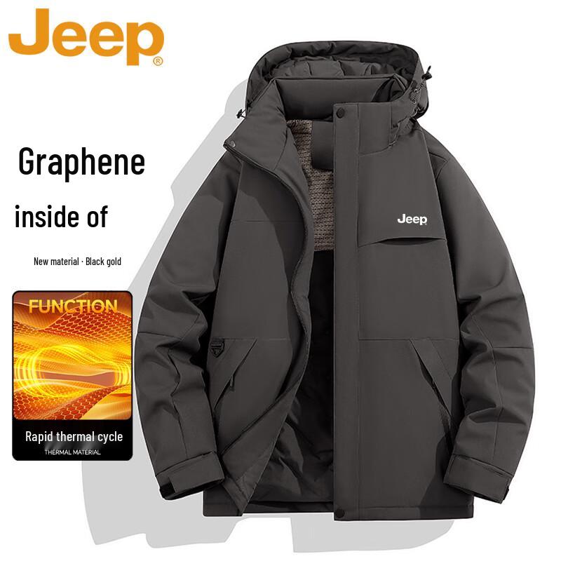 Jeep Men's Padded Outdoor Jacket