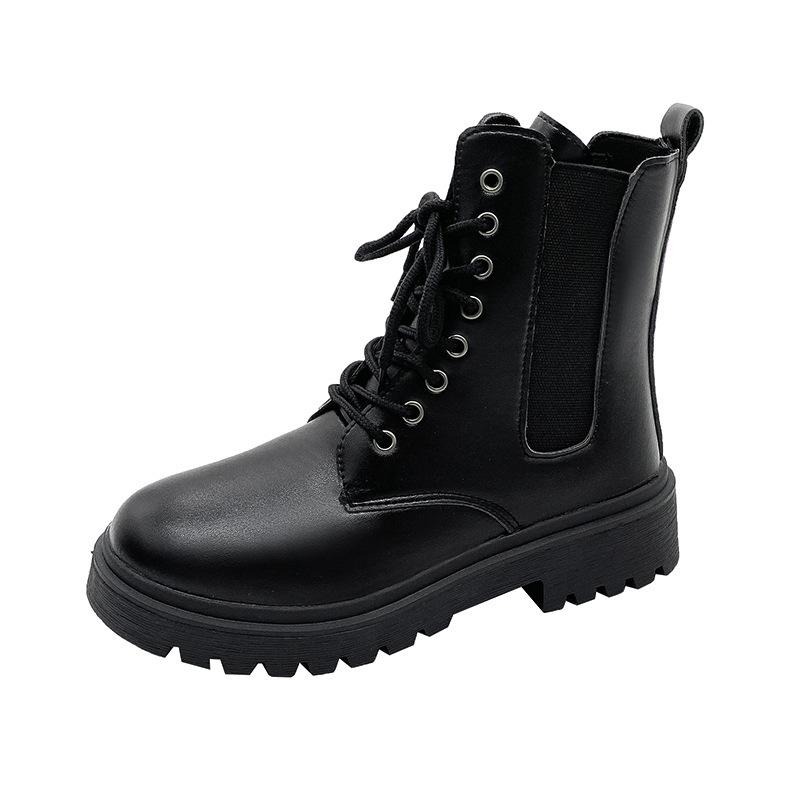 Martin boots women's British style 2025 new models in cool fashion black small short boots thick heel large size women's boots