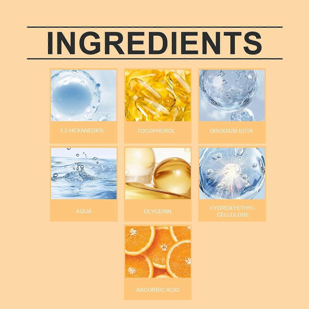 Hoygi Vitamin C Essence Is A Skin Care Essence That Keeps The Facial Skin Tender, Moisturized, Bright And Hydrated