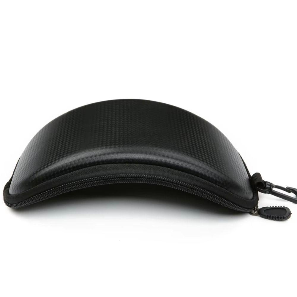 EVA Hard Ski Glasses Case Shockproof Zipper Box Eyewear Storage Box Lightweight Compact Snow Eyewear Protector Ski Accessories