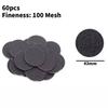 Electric Foot File Replacement Discs For Pedicure And Callus Removal With Silicon Sandpaper Head