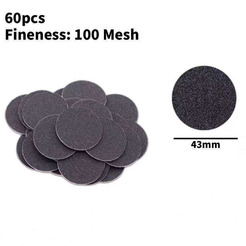 

Electric Foot File Replacement Discs For Pedicure And Callus Removal With Silicon Sandpaper Head 100 Mesh