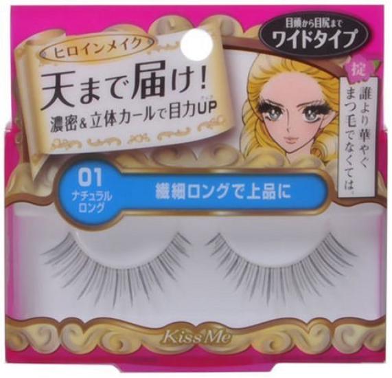 

Heroine Make Impact Eyelashes Long 1 set 01/Natural