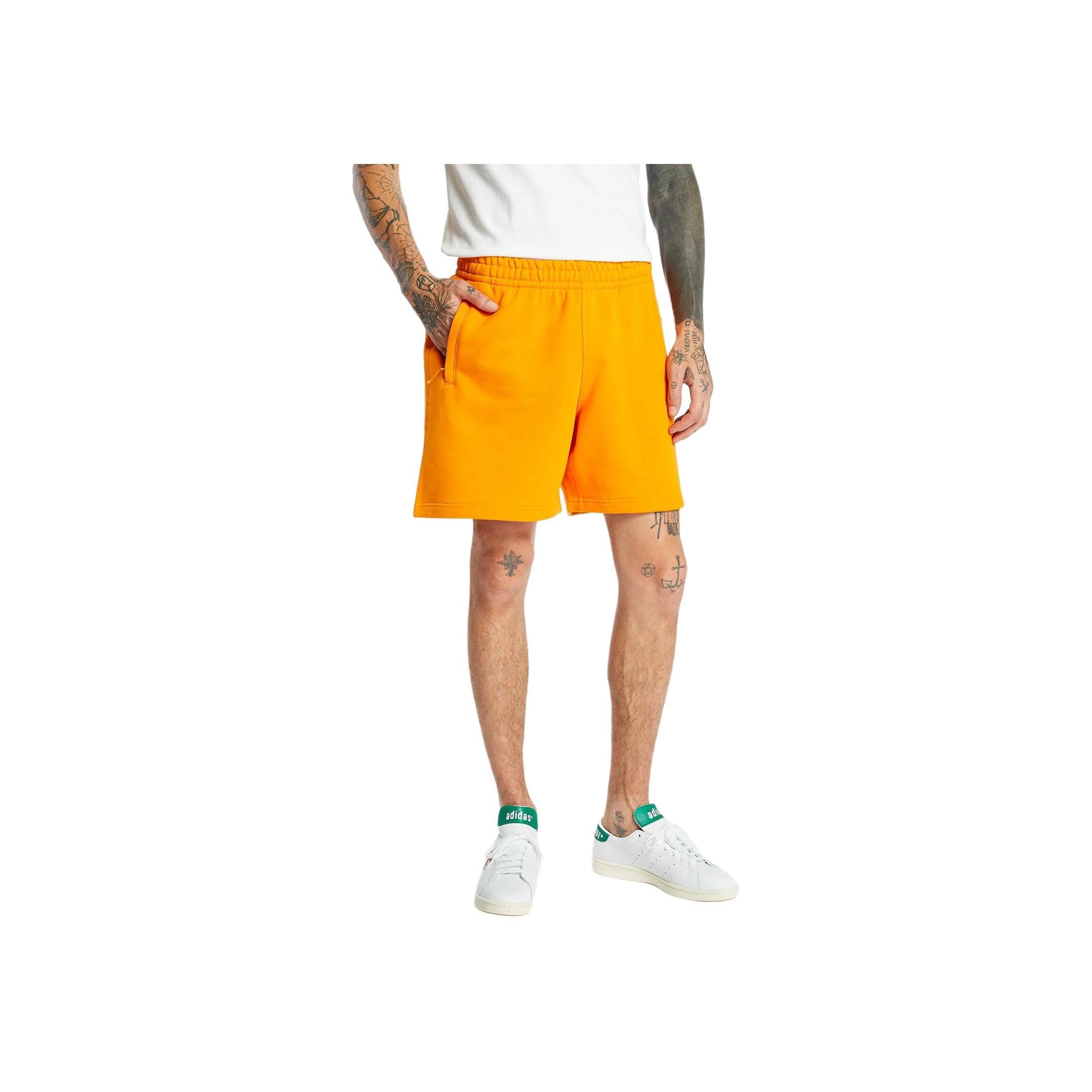 

Adidas Originals X Pharrell Williams Collaboration Soft Comfortable Simple Three-Quarter Casual Shorts Men Shorts Orange GH4401 L