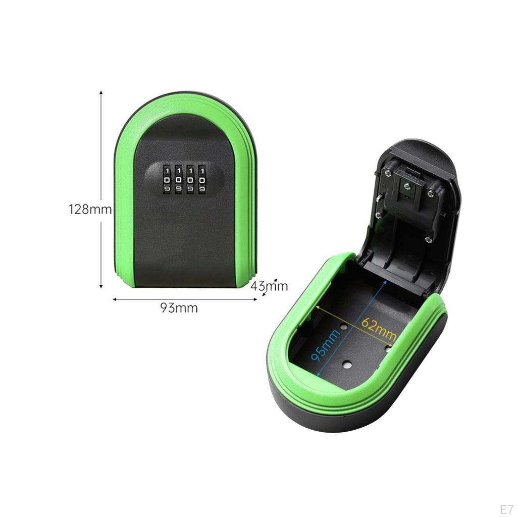 Key Cabinet Organizer Lock Box Combination 4 Digit Keeper Lockbox Password