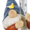 Wskaźnik deszczu Gnome Znakomity, trwały, żywiczny, odporny na deszcz wskaźnik poziomu wody Gnome Dekoracje do ogrodu