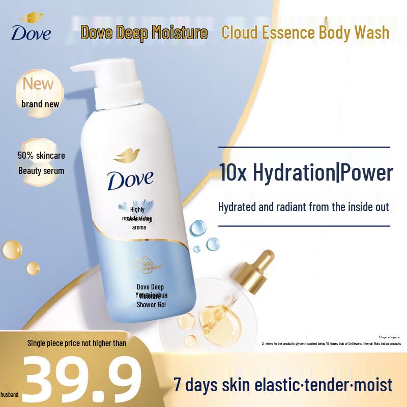 Dove Sweet Milk Scent Moisturizing Body Wash