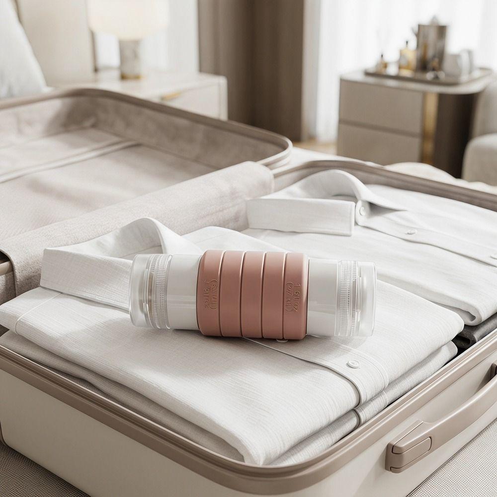 Silicone Travel Sub-bottling Leak-proof Squeeze Bottle Portable Double-Head Travel Bottle Travel