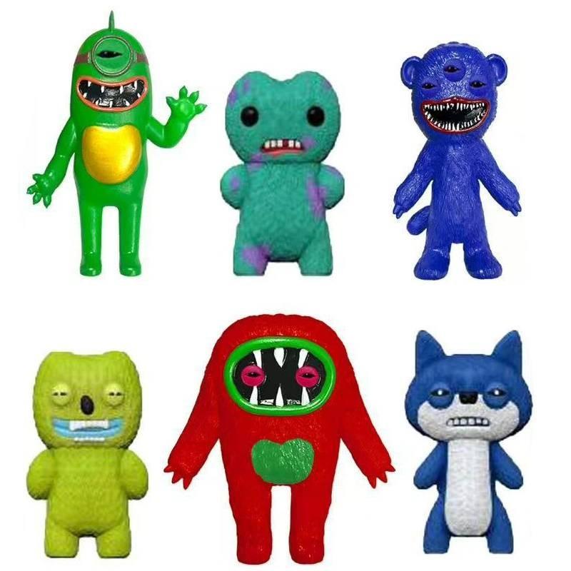Pvc Fuggler 3inch Figure Cartoon Children Mini Toys Decoration Characters Gift