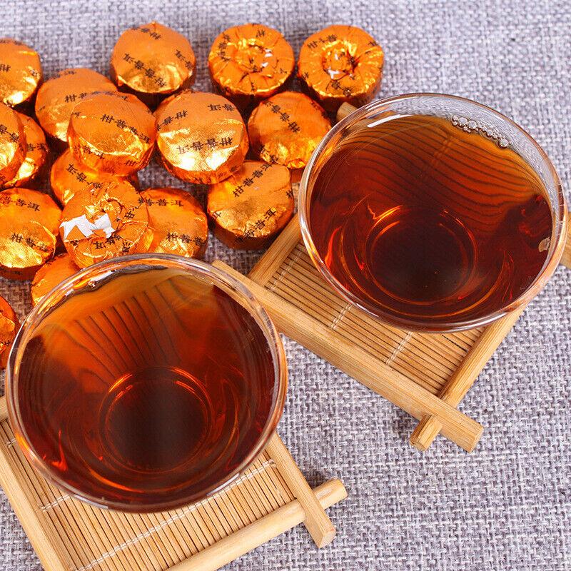 Ceai Pu-erh Mini Tuocha Pu-erh Ripe Tea 500g Pu-erh Ceai de portocale