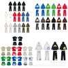 Mens Hooded Streetwear Set Cotton Loose Fit Tracksuit Casual Jogger Pants Outfit 2025