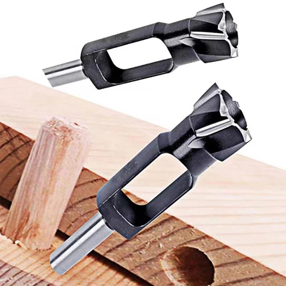 8mm-40mm Holzbearbeitungsbohrer 13mm Schaft Zapfen Dübelstopfenbohrer Möbelbau