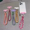 Korea Ins Mobile Phone Short Lanyard Universal Colorful Hanging Hand Wrist Strap Rope for Cell Phone Case Accessories Detachable