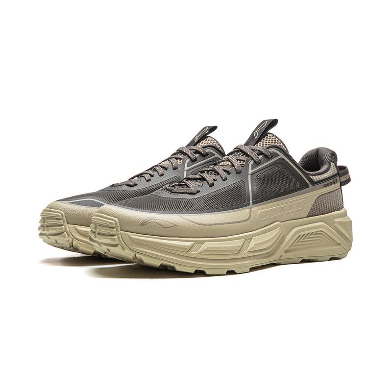 Li Ning Outdoor CF Tracing, Scenic Trail 2 Cushioning Rebound Breathable Low top Hiking Mountaineering Shoes Unisex AHTW007-1