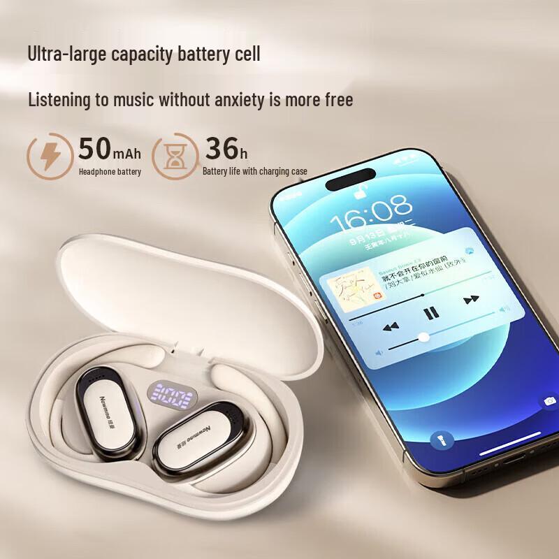 Newmine M16 AI Translation Ear-Hook Bluetooth Earphones