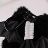 1 Piece 10Cm Ghost Wings Little Black Cat Plush Toy Doll Pendant Ins Big Eyes Punk Bag Decoration For Boy Girl Birthday Gifts