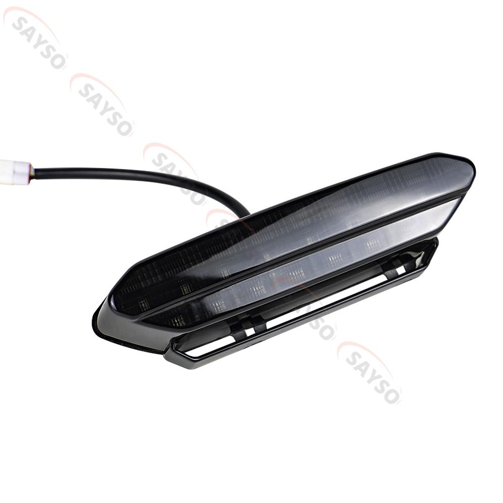 LED Tail Light Rear Brake Light for Yamaha 2006 - 2009 YFZ450 06-09 YFZ 450 5TG-84710-21-00 ATV чёрный