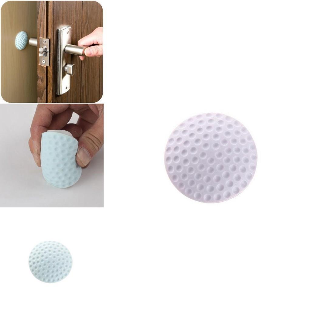 Versatile Wall Protector Pad For Door Handles In Stylish Pink Blue And Violet