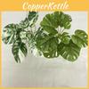 Monstera Realistic Leaf Party Decor Greenery For Home Table Wedding Gift