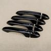 1 Set Smart Door Handle Cover Trim ABS Fit for Maserati Ghibli Sedan 2014 2015 2016 2017 2018   - Glossy Black
