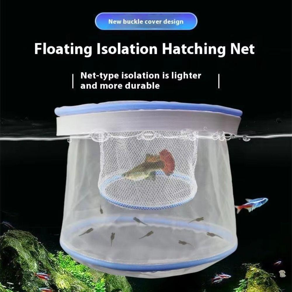 Breathable Aquarium Fish Isolation Box Multiple sizes Small Fry Breeding Box  Fish Care Equipment