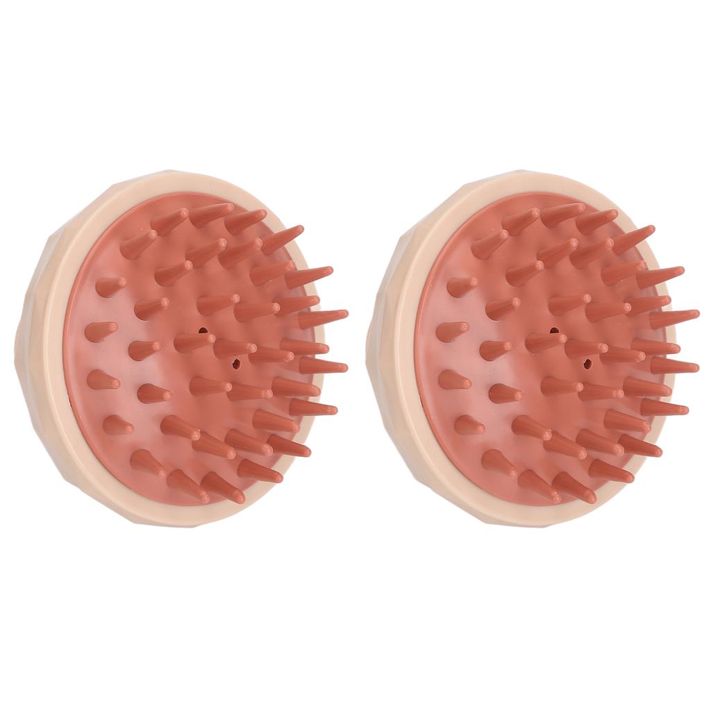 2pcs Cellulite Remover Shower Scrubber Silicone Multi Functional Exfoliation Body Scalp Shower Scrubber