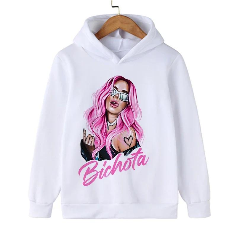 New Fun Children's Hoodie Manana Sera Bonito Karol G Bichet Children's Sportswear Children's Clothing Hoodie Girls' Top Sportswear