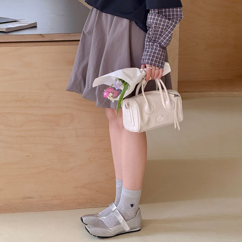 

Micocah Peach Soda Yuanqi Niche Style Women s Bag Crossbody Bag Handbag Work Clothing Pink Pillow Bag Jasmine White