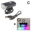 Rechargeable Bike Front Bicycle Lights Front Back Rear Taillight Bike Headlight Bicycle Accessories Bicycle Safety Lamp
