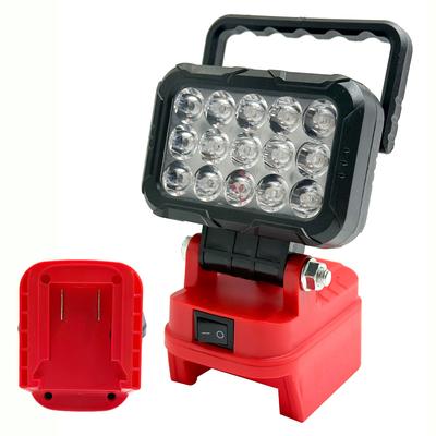 LED Light For Milwaukee Battery M-18 1In Portable Spotlight Cordless Outdoor Work Fishing Handheld Emergency Tool Light