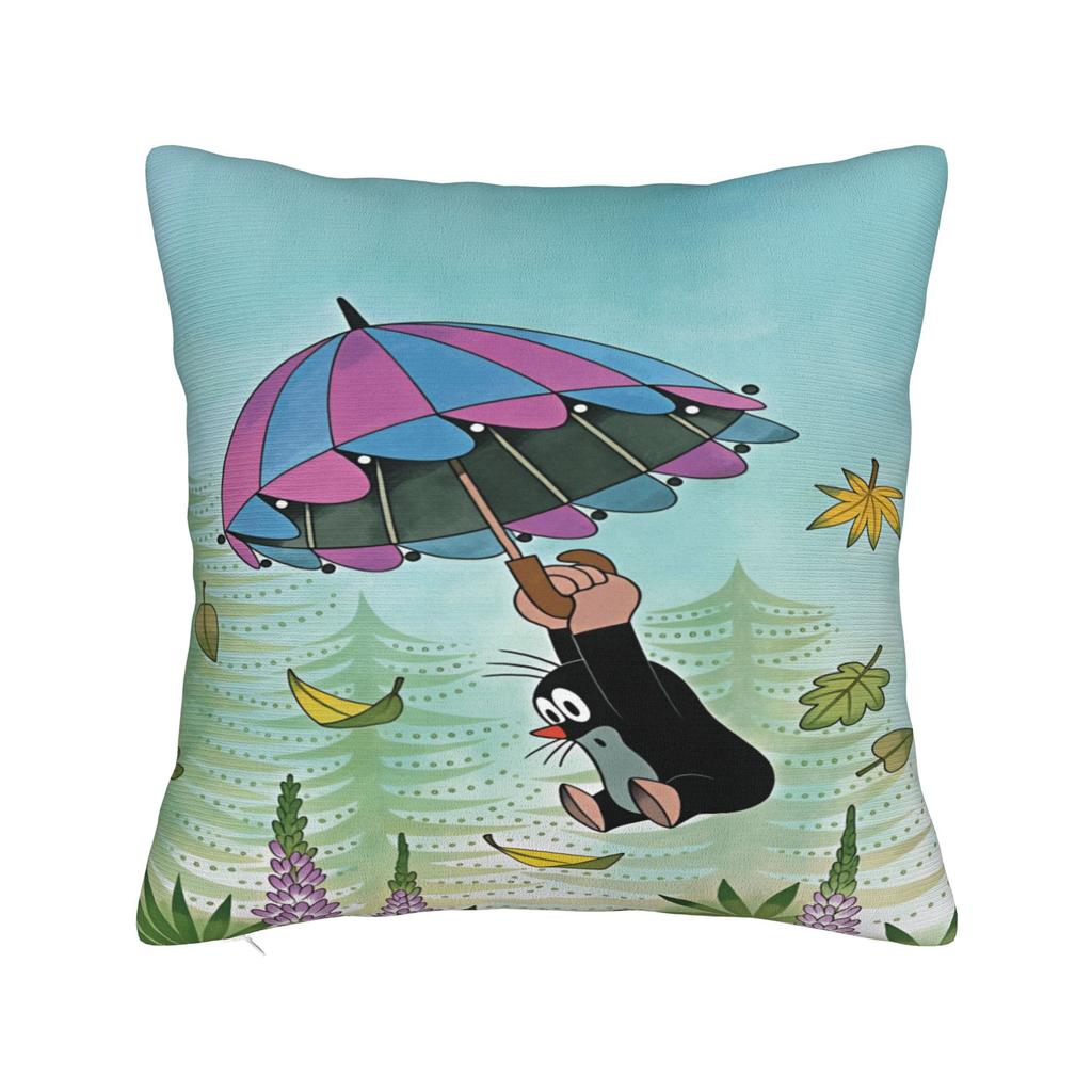 The Little Mole Krtek Pillow Case  Print Pillow Cover For Office Car Home Decor Funny Pillowcases