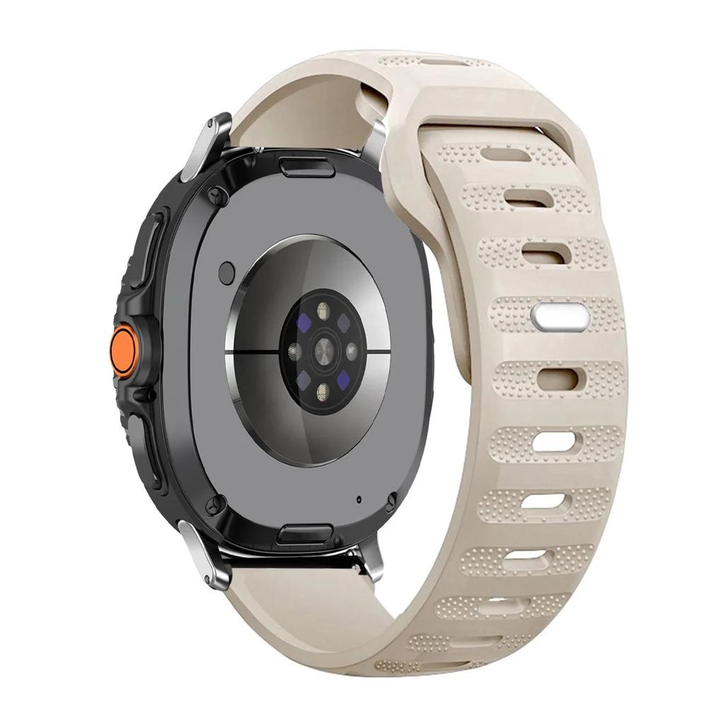 No Gaps Silicone Strap for Samsung Watch 8 40/44MM 8 Classic 46MM Band Correas for Galaxy Watch Ultra(2025) Bracelet Accessories