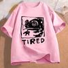 Retro Frog Funny Graphic T-shirt Unisex Men Women, Short Sleeve Tee, Y2K Aesthetic Streetwear, Casual Daily Fashion Casual Tops