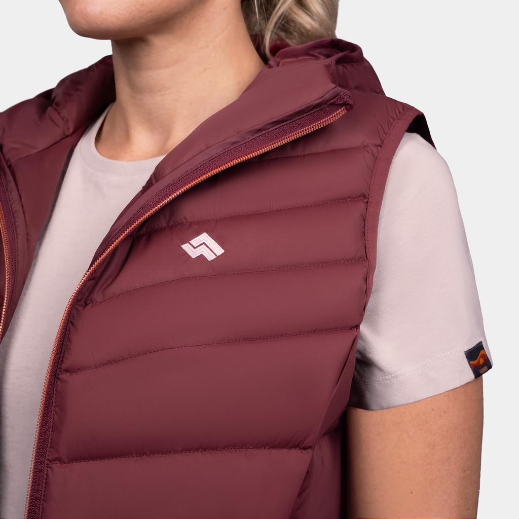 Alpinus Aluta Women' Vest Burgundy Fs35400 Size 2Xl
