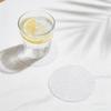 12Pcs Heatproof Non Slip PVC Coasters Heat Resistant Cup Mats for Desk Kitchen Table Elegant Round Drink Placemats Anti Scald