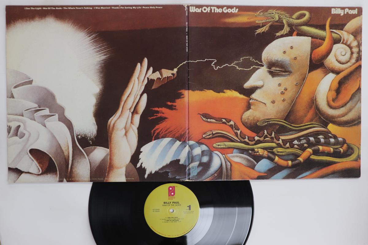 

LP Record BILLY PAUL War Of The Gods KZ32409 PHILADELPHIA IN US SoulFunk Used