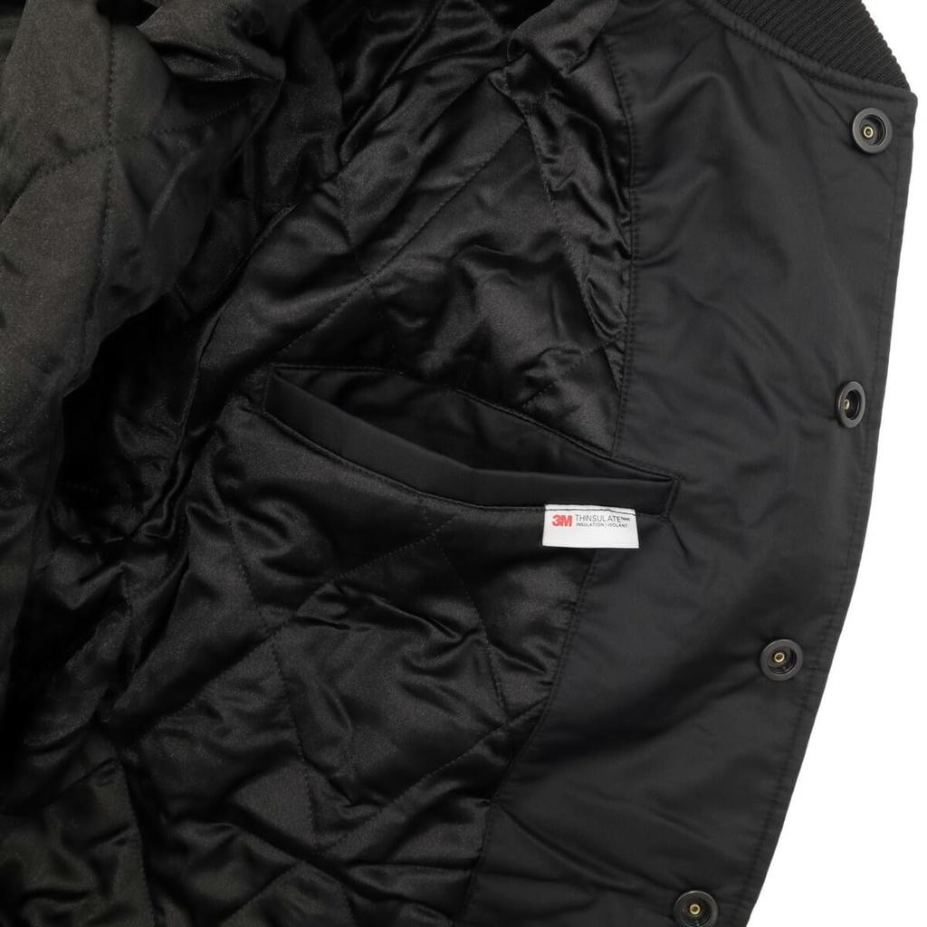 NEW ERA Varsity Jacket World Series Champions MLB NY Black XL AP MLB WRLD SRS CHMPNS JKT NEYYAN BLK JP
